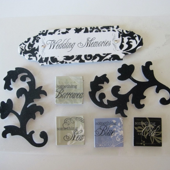 🔴🔴🔴SOLD🔴🔴🔴Scrapbooking Stickers For Paper Crafts Bride Groom Love Newlywed NWT - Picture 4 of 6